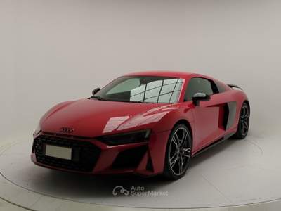 Audi R8 Coupé V10 S tronic performance Rosso usata Avellino
