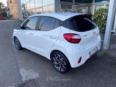 Hyundai i10 1.0 TGDI N Line Bianco usata Creazzo