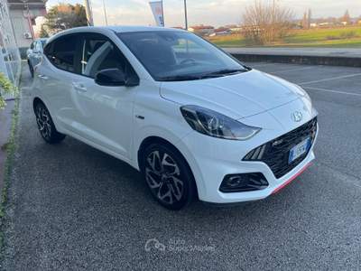 Hyundai i10 1.0 TGDI N Line Bianco usata Creazzo