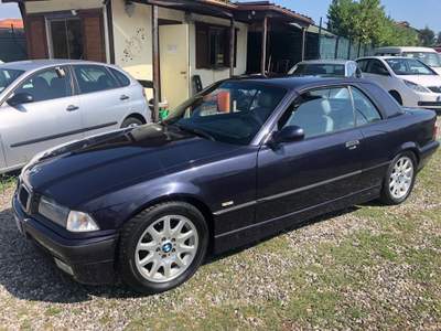 BMW Serie 3 320i 320 320i 24V cat Cabriolet Blu/Azzurro usata Carrara