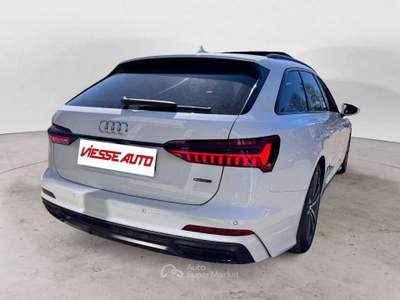 Audi A6 Avant 55 3.0 tfsi mhev Business Sport quattro s-tronic | TETTO Bianco usata Milano