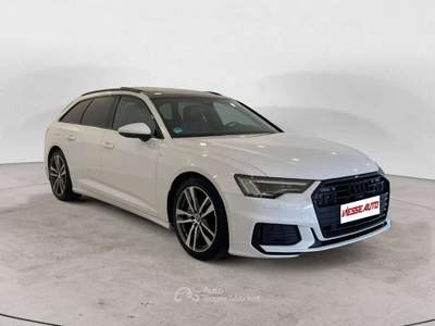 Audi A6 Avant 55 3.0 tfsi mhev Business Sport quattro s-tronic | TETTO Bianco usata Milano