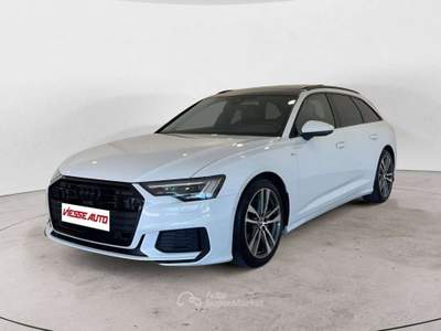 Audi A6 Avant 55 3.0 tfsi mhev Business Sport quattro s-tronic | TETTO Bianco usata Milano