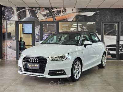 Audi A1 Audi A1 Sportback 1.4 tdi S-line - NEOPATENTATI Bianco usata Pistoia