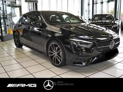 Mercedes-Benz Classe A A 200 d AMG MBUX NIGHT PAKET BLACK EDITION CLIMA FULL-LED Nero usata Roma
