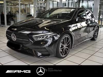 Mercedes-Benz Classe A A 200 d AMG MBUX NIGHT PAKET BLACK EDITION CLIMA FULL-LED Nero usata Roma