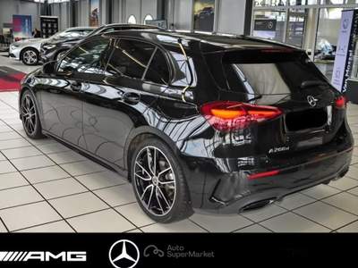 Mercedes-Benz Classe A A 200 d AMG MBUX NIGHT PAKET BLACK EDITION CLIMA FULL-LED Nero usata Roma