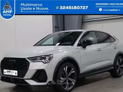 Audi Q3 Sportback 35 TFSI S line S Tronic Argento usata Roma
