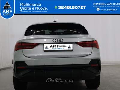 Audi Q3 Sportback 35 TFSI S line S Tronic Argento usata Roma