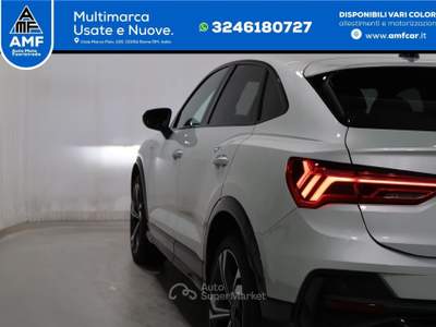 Audi Q3 Sportback 35 TFSI S line S Tronic Argento usata Roma