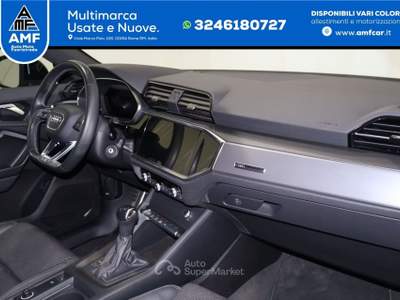 Audi Q3 Sportback 35 TFSI S line S Tronic Argento usata Roma
