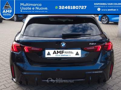 BMW Serie 1 118d 118d M Sport Car adapt. LED premium pack SHZ Nero usata Roma