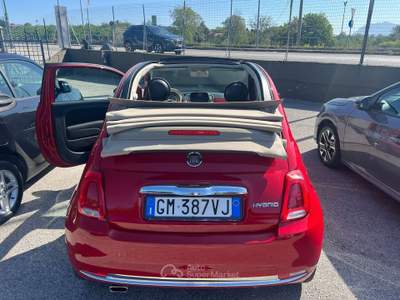 Fiat 500C 3532076833 INFO PINO Rosso usata Mercogliano