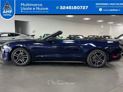 Ford Mustang 2.3l EcoBoost *Premium/SHZ/LED/Telecamera* Blu/Azzurro usata Roma