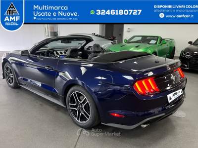 Ford Mustang 2.3l EcoBoost *Premium/SHZ/LED/Telecamera* Blu/Azzurro usata Roma