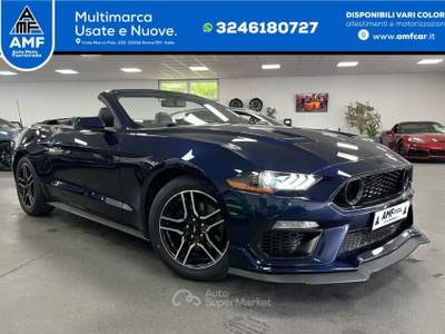Ford Mustang 2.3l EcoBoost *Premium/SHZ/LED/Telecamera* Blu/Azzurro usata Roma
