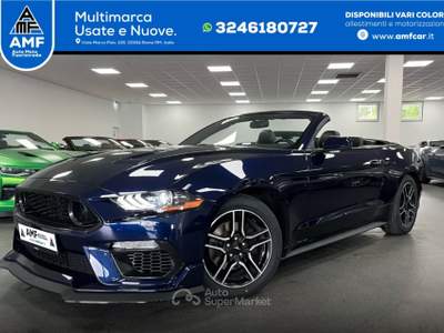 Ford Mustang 2.3l EcoBoost *Premium/SHZ/LED/Telecamera* Blu/Azzurro usata Roma