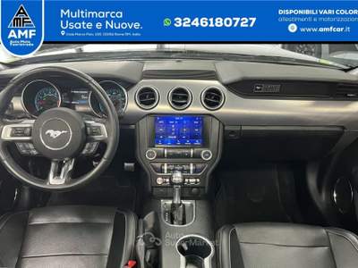 Ford Mustang 2.3l EcoBoost *Premium/SHZ/LED/Telecamera* Blu/Azzurro usata Roma