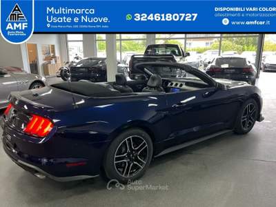 Ford Mustang 2.3l EcoBoost *Premium/SHZ/LED/Telecamera* Blu/Azzurro usata Roma