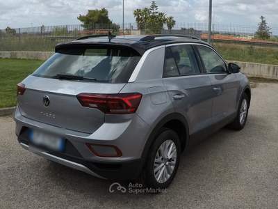 Volkswagen T-Roc SCR Life Argento usata Botrugno