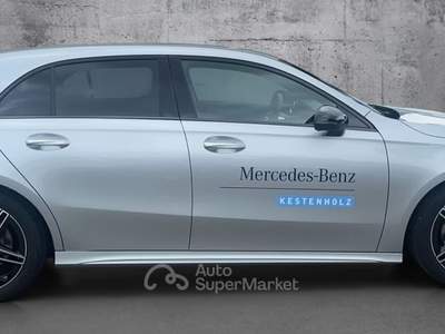 Mercedes-Benz Classe A A 200 AMG+NIGHT-EDITION+CAMERA+AMBIET-PACK+M-HYBRID Grigio usata Roma