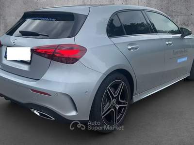Mercedes-Benz Classe A A 200 AMG+NIGHT-EDITION+CAMERA+AMBIET-PACK+M-HYBRID Grigio usata Roma