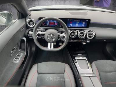 Mercedes-Benz Classe A A 200 AMG+NIGHT-EDITION+CAMERA+AMBIET-PACK+M-HYBRID Grigio usata Roma