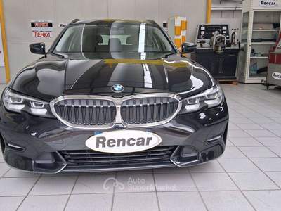 BMW Serie 3 320d 320 Touring 320d Touring Sport auto Nero usata Villafranca di Verona