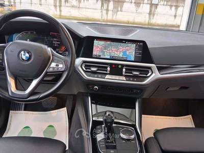 BMW Serie 3 320d 320 Touring 320d Touring Sport auto Nero usata Villafranca di Verona