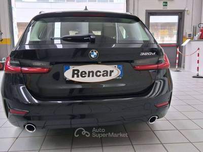 BMW Serie 3 320d 320 Touring 320d Touring Sport auto Nero usata Villafranca di Verona