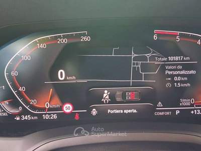 BMW Serie 3 320d 320 Touring 320d Touring Sport auto Nero usata Villafranca di Verona