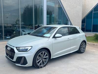 Audi A1 Spb 30 SLine possibilità noleggio no scoring Argento usata Gela