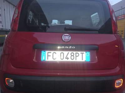 Fiat Panda Panda III 2012 1.2 Lounge 69cv E6 Rosso usata Desio