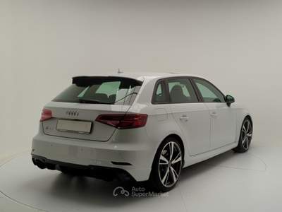 Audi RS 3 RS3 SPB 2.5 TFSI quattro S tronic Bianco usata Avellino