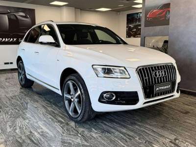 Audi Q5 S-Line 2.0 tdi quattro 190cv s-tronic Bianco usata Albano Laziale