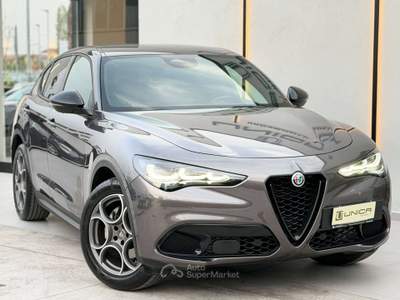 Alfa Romeo Stelvio 2.2 AT8 160 CV Super Rwd auto UNICO PROPRIETARIO ITALIANA Grigio usata Pomigliano d'Arco