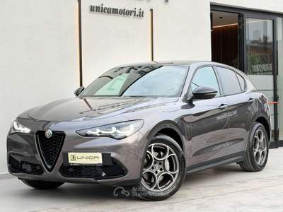 Alfa Romeo Stelvio 2.2 AT8 160 CV Super Rwd auto UNICO PROPRIETARIO ITALIANA Grigio usata Pomigliano d'Arco
