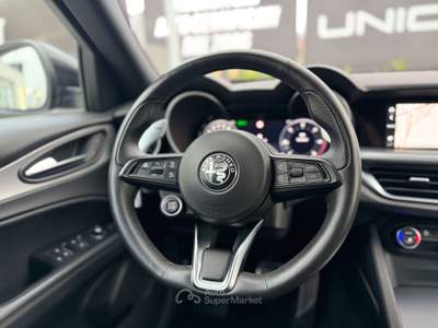 Alfa Romeo Stelvio 2.2 AT8 160 CV Super Rwd auto UNICO PROPRIETARIO ITALIANA Grigio usata Pomigliano d'Arco