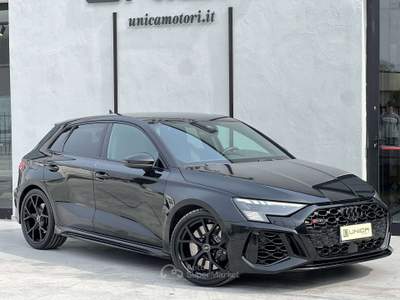 Audi RS 3 SPORTBACK 2.5 400cv TFSI Quattro S-tronic IVA ESPO Nero usata Pomigliano d'Arco