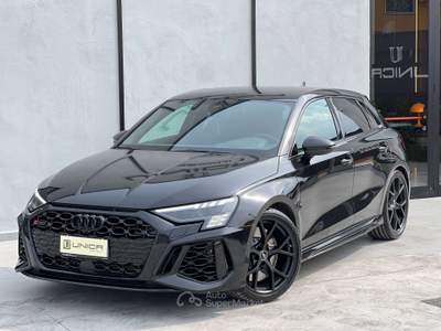 Audi RS 3 SPORTBACK 2.5 400cv TFSI Quattro S-tronic IVA ESPO Nero usata Pomigliano d'Arco