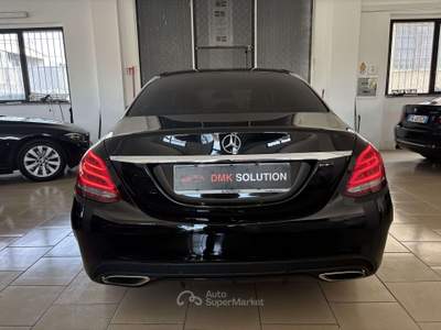 Mercedes-Benz Classe C W205 2014 Berlina Premium**AMG LINE** Nero usata Trezzano sul Naviglio