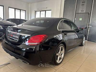 Mercedes-Benz Classe C W205 2014 Berlina Premium**AMG LINE** Nero usata Trezzano sul Naviglio