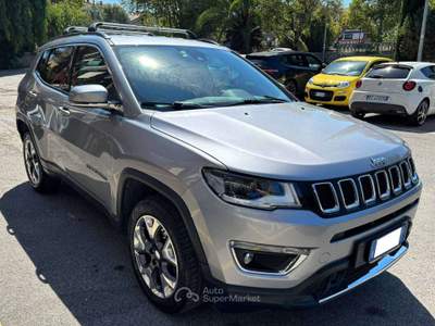 Jeep Compass Compass II 2017 2.0 mjt Limited 4wd 140cv auto my19 Argento usata Castel Gandolfo