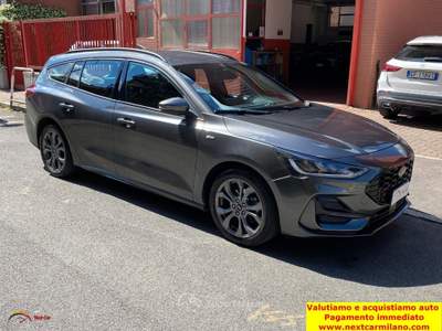 Ford Focus Focus SW 1.0 ecoboost h ST-Line  Design 125cv powershift Grigio usata Buccinasco