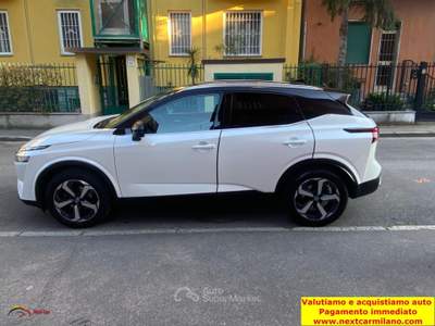Nissan Qashqai 1.3 mhev N-Connecta 4wd 158cv xtronic Bianco usata Buccinasco