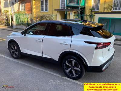 Nissan Qashqai 1.3 mhev N-Connecta 4wd 158cv xtronic Bianco usata Buccinasco