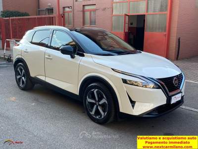 Nissan Qashqai 1.3 mhev N-Connecta 4wd 158cv xtronic Bianco usata Buccinasco