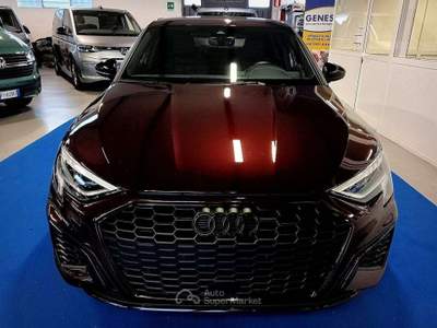 Audi A3 2.0 TDI SLINE EXCLUSIVE IDENTITY BLACK 19" MATRIX Lilla usata Creazzo