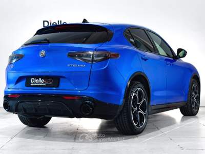 Alfa Romeo Stelvio Stelvio 2.2 t Veloce Q4 210cv auto Blu/Azzurro usata Borgaro Torinese