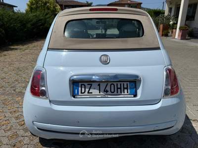 Fiat 500 C 1.4 16V Lounge Blu/Azzurro usata Carrara